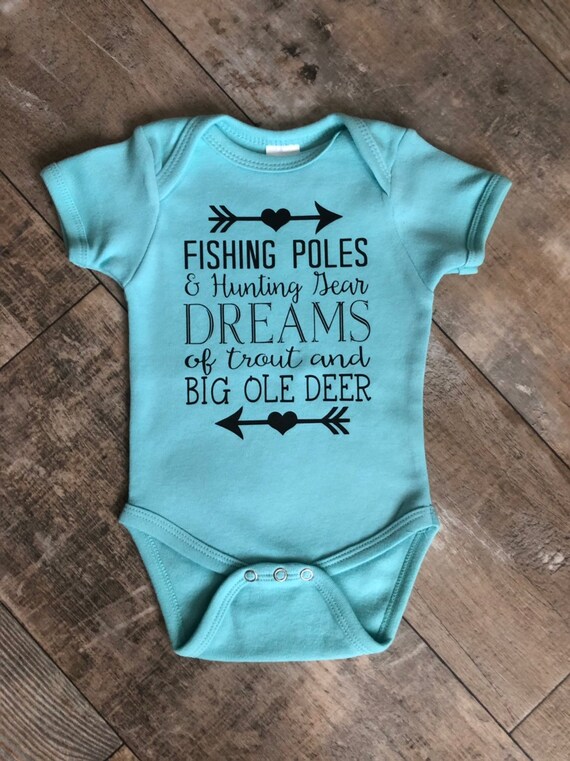 Fishing Poles \u0026 Hunting Gear Bodysuit 