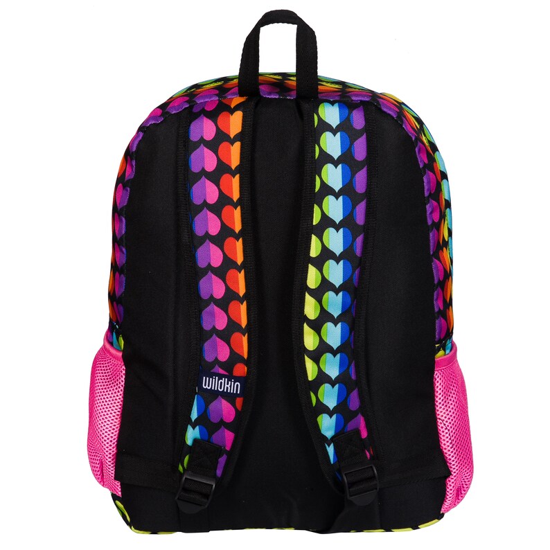 Wildkin 16 inch Rainbow Hearts Backpack and Lunchbox Set - Thumbnail 3