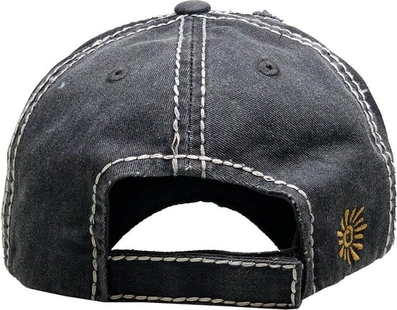 Distressed Sunkissed Baseball Cap 