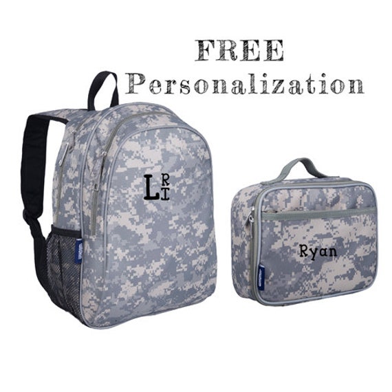 ryan backpack and lunchbox