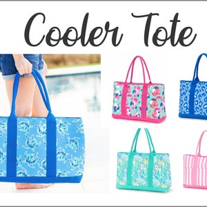 Personalized Cooler Tote 4 Designs