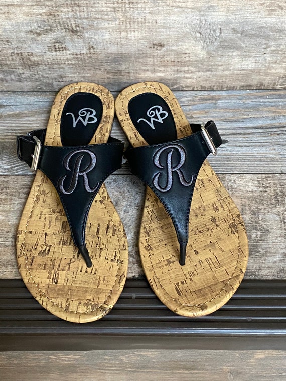 personalized sandals