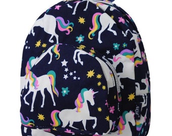 Small Unicorn Backpack, Monogram backpack, personalized backpack, unicorn backpack, unicorn backpack, toddle backpack, daycare backpack