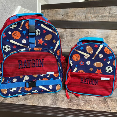 Stephen Joseph Allover Shark Backpack Lunchbox Set Etsy