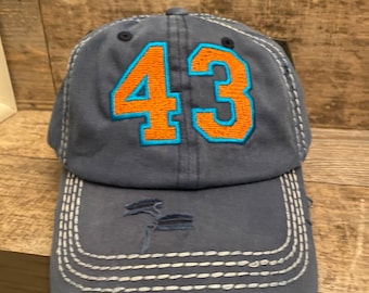 Monogram Washed Vintage Ball cap, Womens personalize cap, baseball cap, Ladies Monogram Cap, Distressed hat, Custom Embroidered Hat