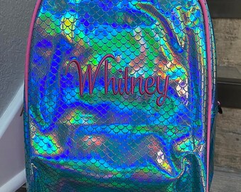 KiuLoam 17 Inch Unicorn & Mermaid Scales Laptop Backpack - School Bookbag For Teens, Lightweight Daypack - View #2
