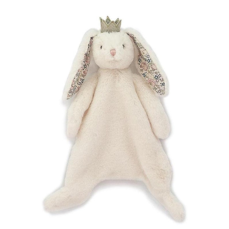 Bunny Security Blanket Personalize Baby Shower Gift baby shower gift Baby Crib Blanket newborn gift Personalize Baby Bunny Blanket