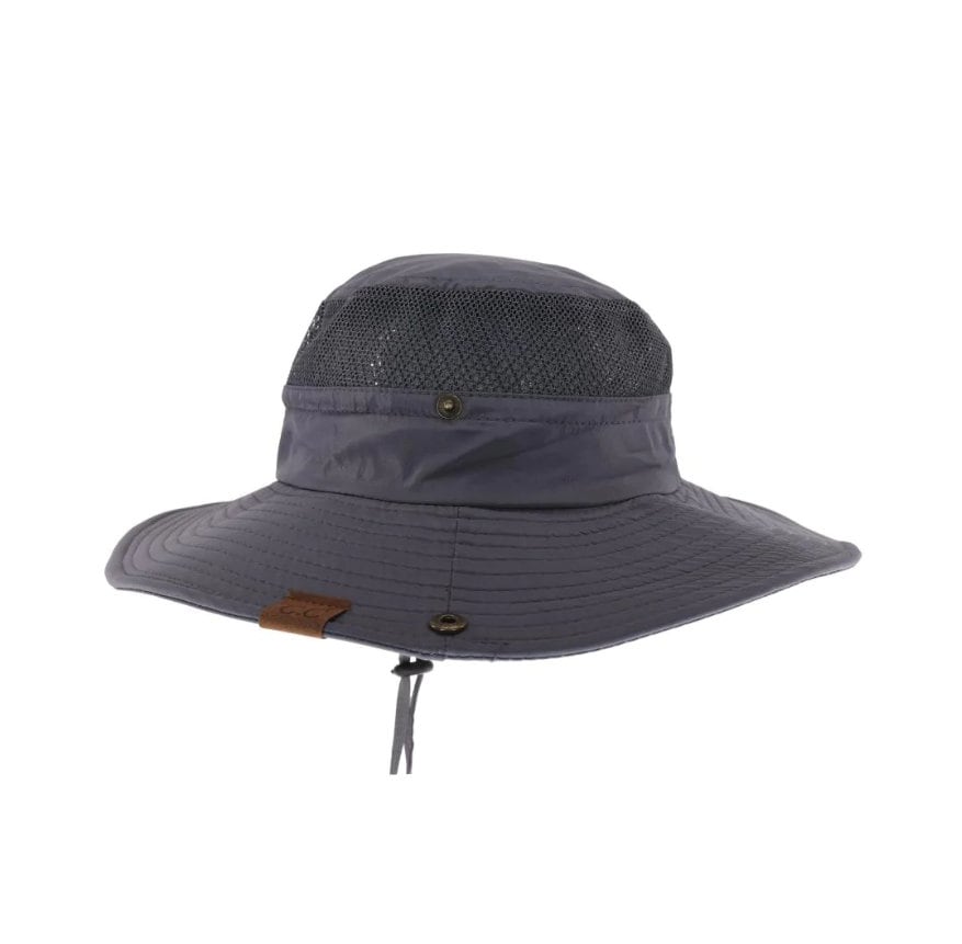 Rare C.C Adjustable Brim Sun Hat Liz Claiborne Blue Hats for Women for sale | eBay main image 4