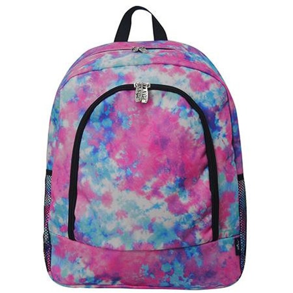 Ice-dye Backpack Tie-dye School Bag 