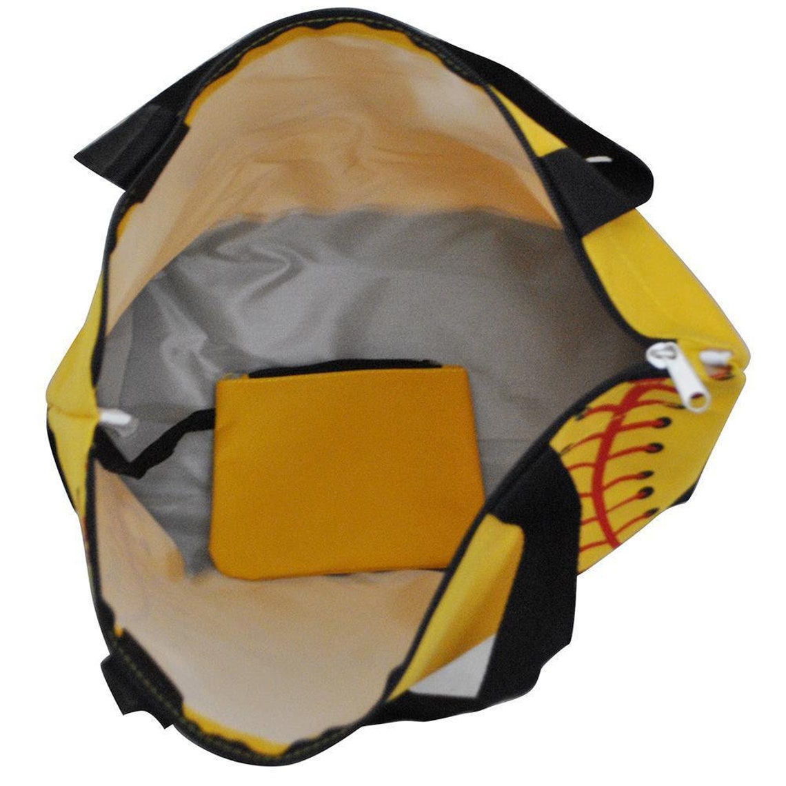 Embroidered Softball Tote Bag Softball Tote Softball Bag Etsy