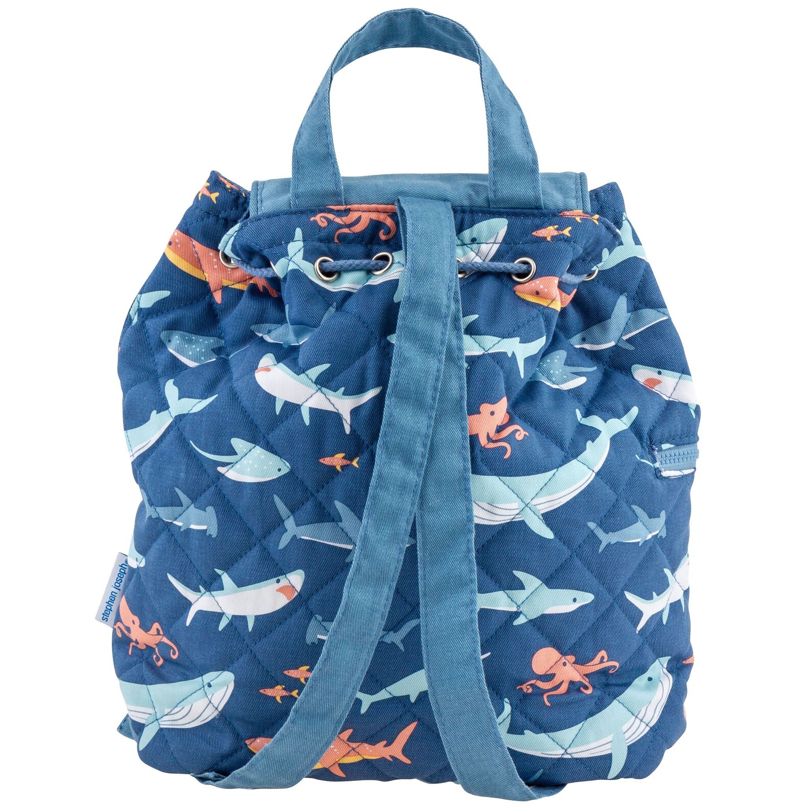 Quilted Backpack for Baby Shark Backpack Stephen Joseph - Etsy