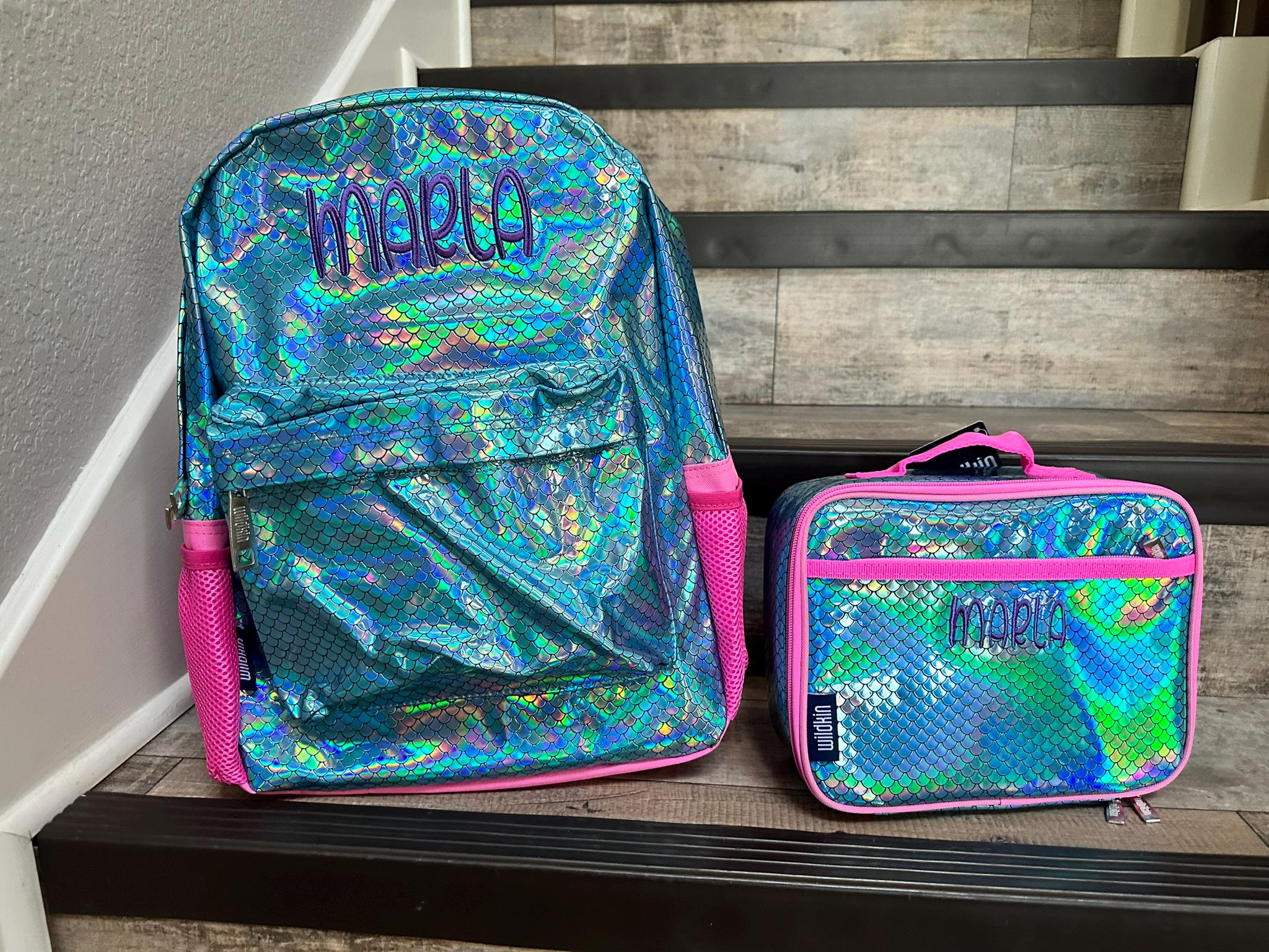 Kids Backpack Sacs Ã Dos Wildkin Wildkin 16 Inch Mermaid Scales