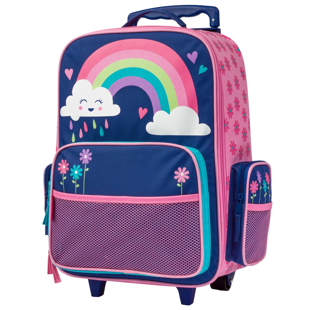 Girls Suitcase, Personalized Rolling Luggage for Girls, Stephen Joseph