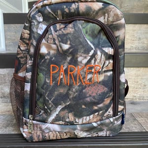 NGIL Small Toddler Camo Daycare Backpack, Monogram camo backpack, personalize camo backpack, small kid camo backpack, daycare backpack
