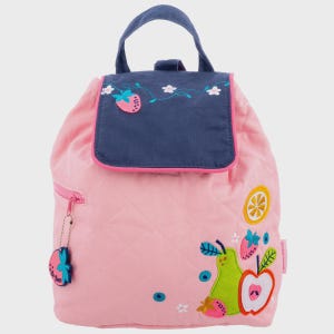 Personalize Quilted Fruit Backpack, Stephen Joseph Elephant Backpack, Preschool Backpack, Toddler Backpack, Children&#39;s Backpack, Apple