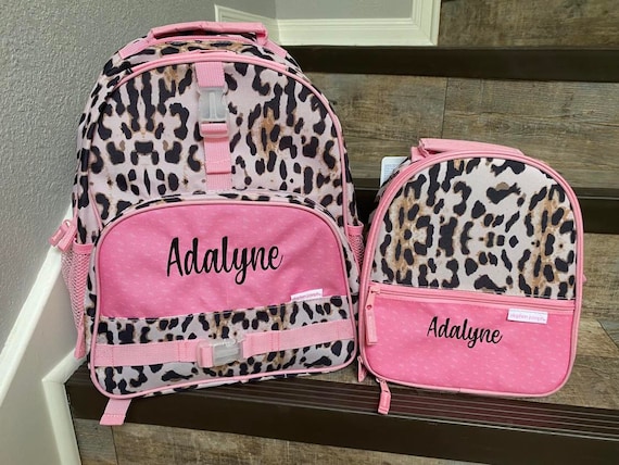 Backpack Set for Toddler / Personalized Preschool Backpack / Stephen Joseph  / Monogrammed Backpack / Little Girls Backpack / Lunchbox 