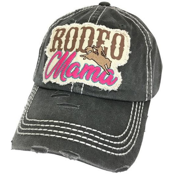 Rodeo Mama Cap Rodeo Mama Hat Rodeo Cap 