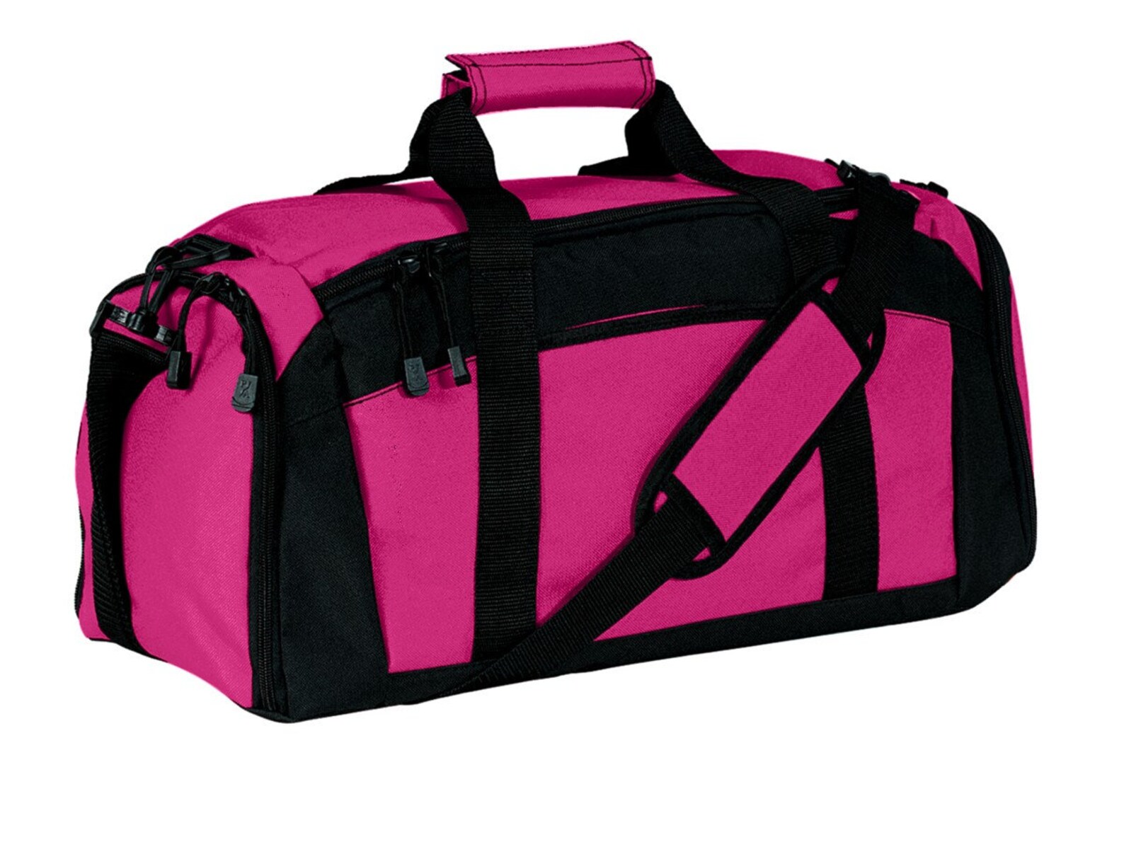 Personalized Hot Pink Gym Bag Ladies Embroidered Gym Duffle Etsy