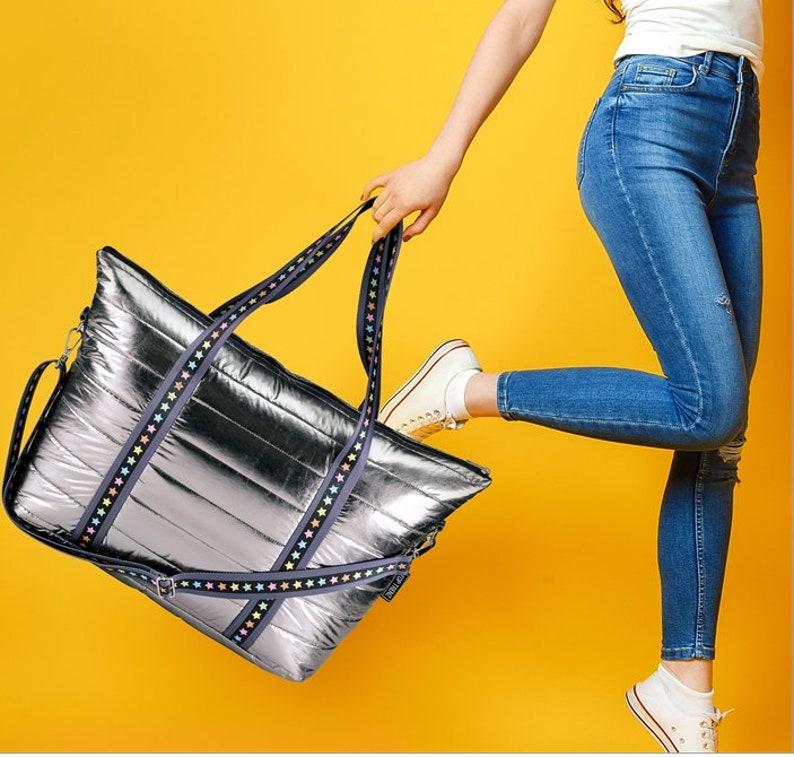 Top Trenz Puffer Tote Bag