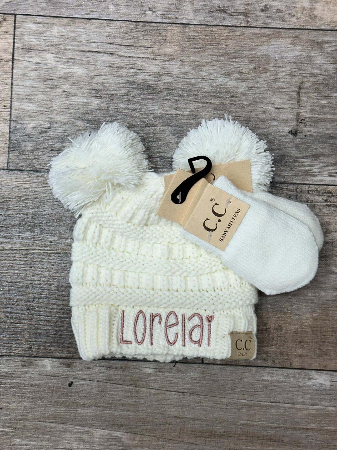 2 Pack Cozy Baby Beanie main image 1
