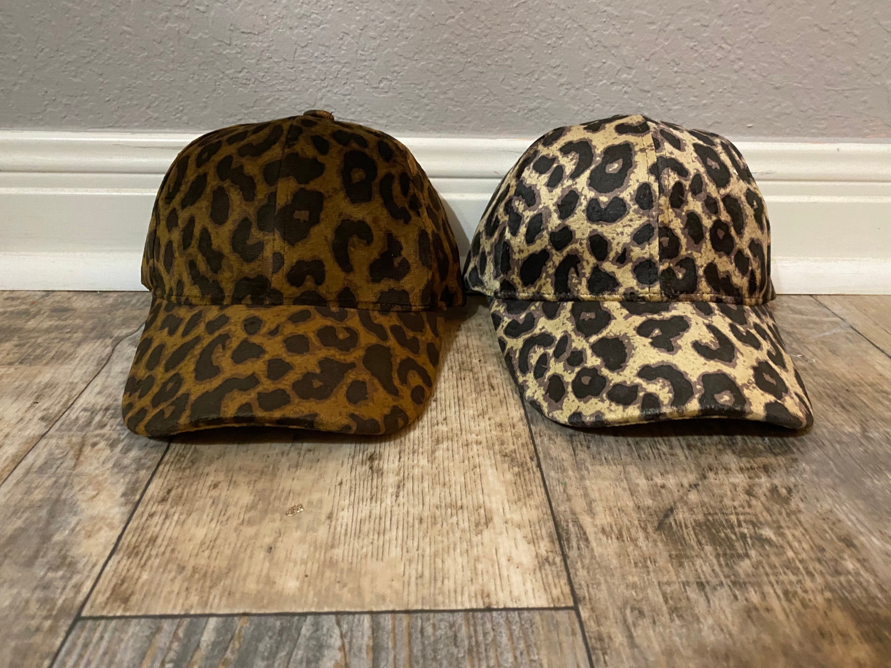 Suede Leopard Hat - Etsy display picture 1