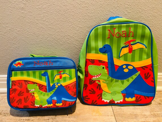 dinosaur backpack and lunchbox set