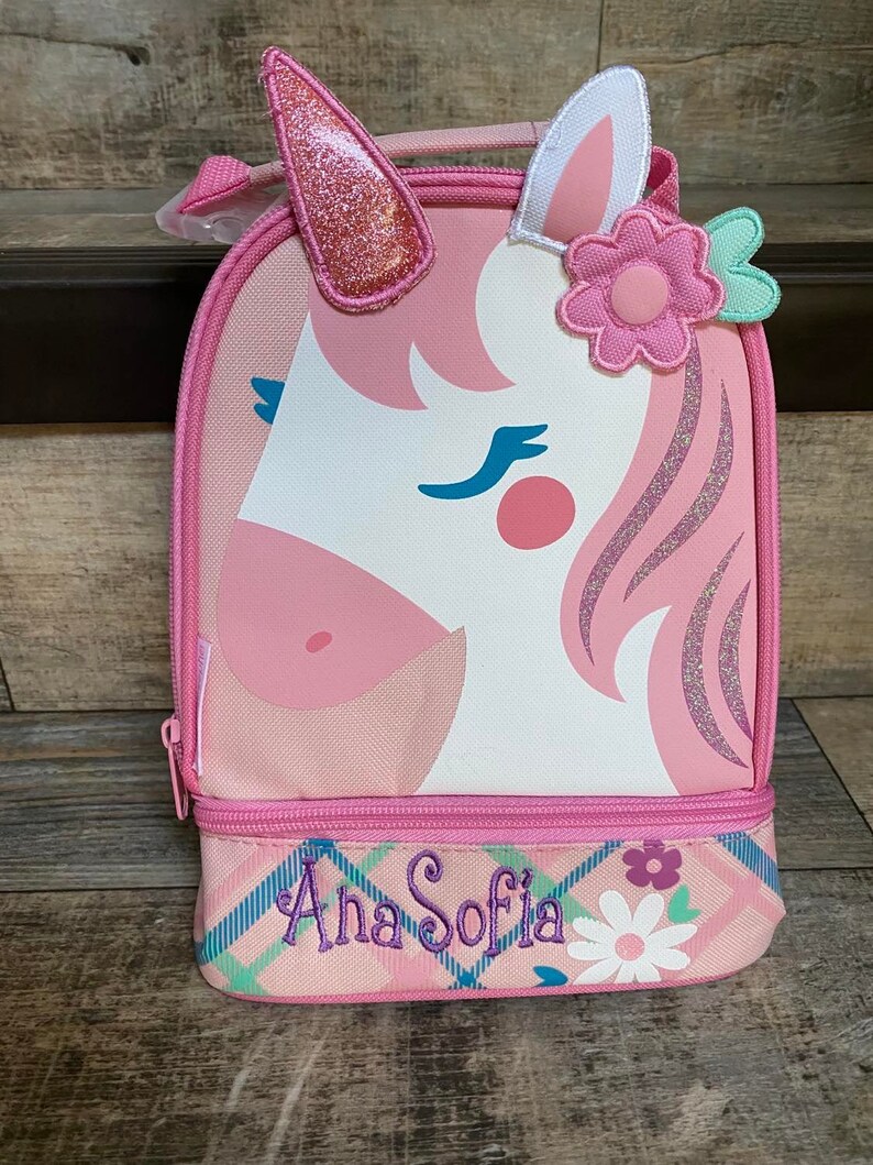 Unicorn Sidekick Backpack Lunchbox Set Stephen Joseph Lunch Etsy