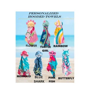 Stephen Joseph Hooded Towel, Kids Beach Towel, Hooded Bath Towel, Hooded Towel for Kids