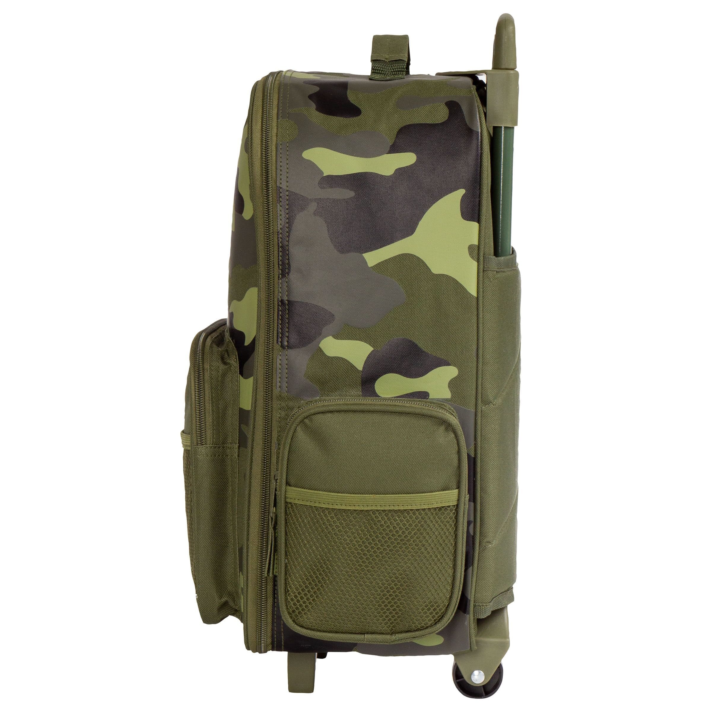 Boys Camo Suitcase Personalized Rolling Luggage for Boys Etsy