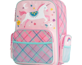 Girls Suitcase, Personalized Rolling Luggage for Girls, Stephen Joseph, Toddler Travel Bag, Children's Rolling  Unicorn Luggage