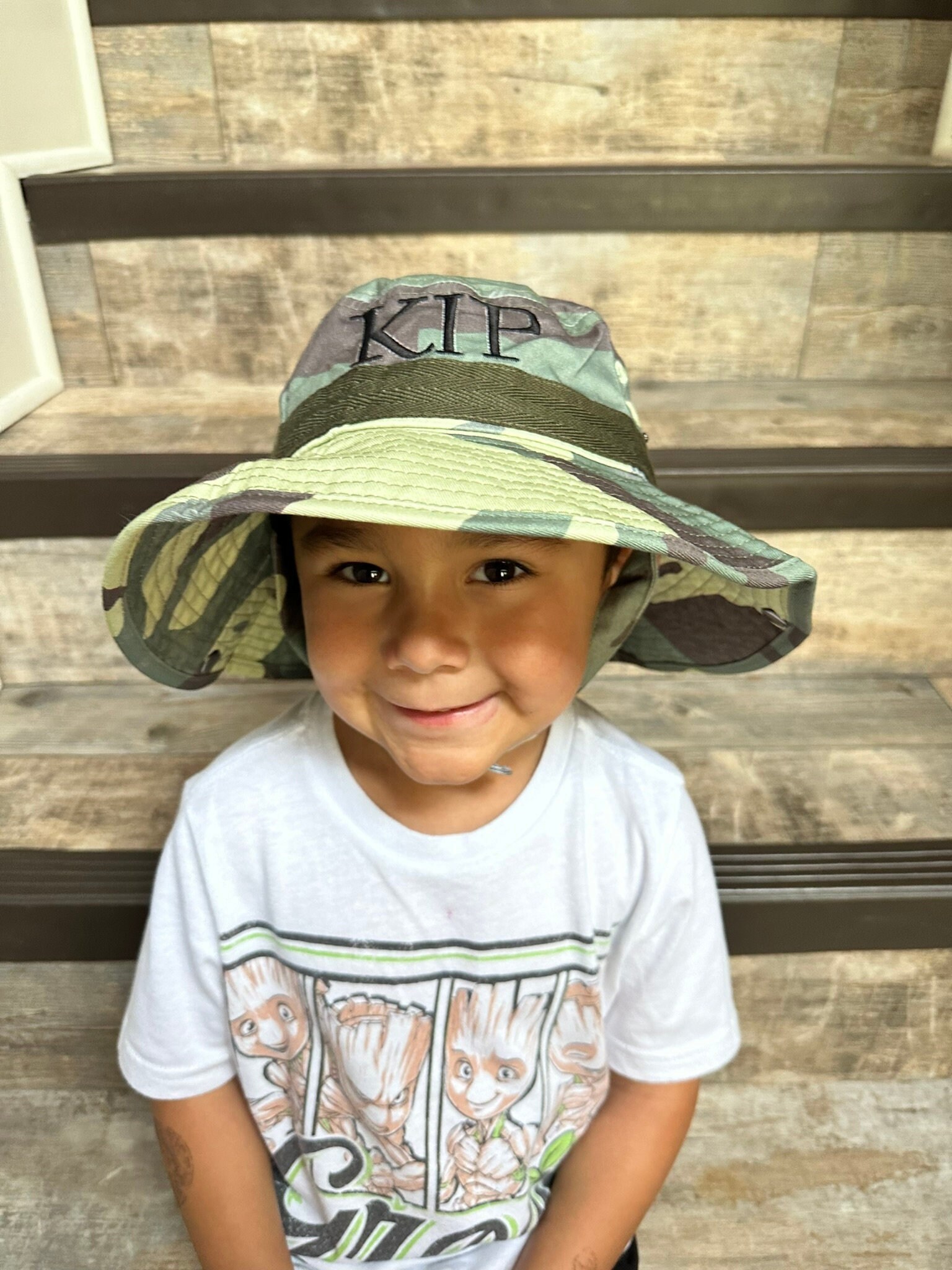 Amazon.com: Kids Camouflage-Sun-Hat UV-Protection Camo