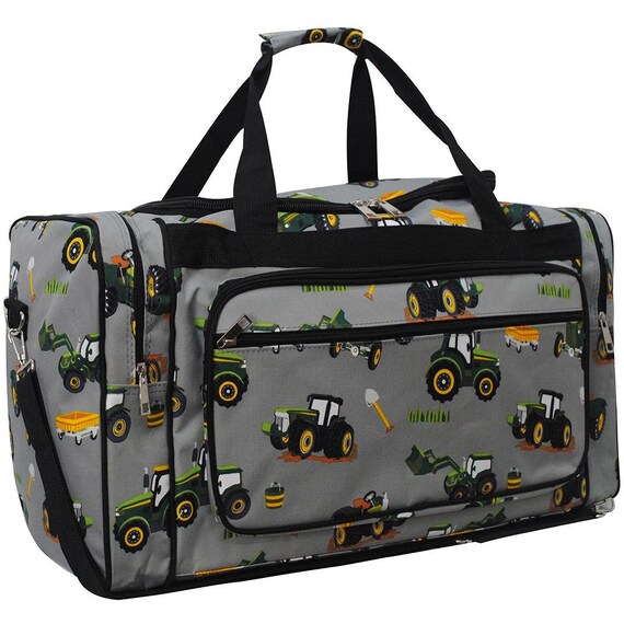 23 Inch Green Tractor Duffle 