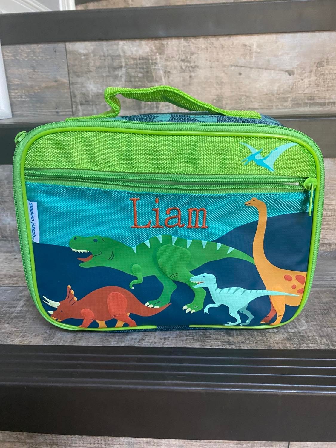 Personalized Classic Dinosaur Lunchbox, Preschool Lunchbox, Dino