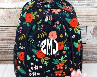 girls flower backpack