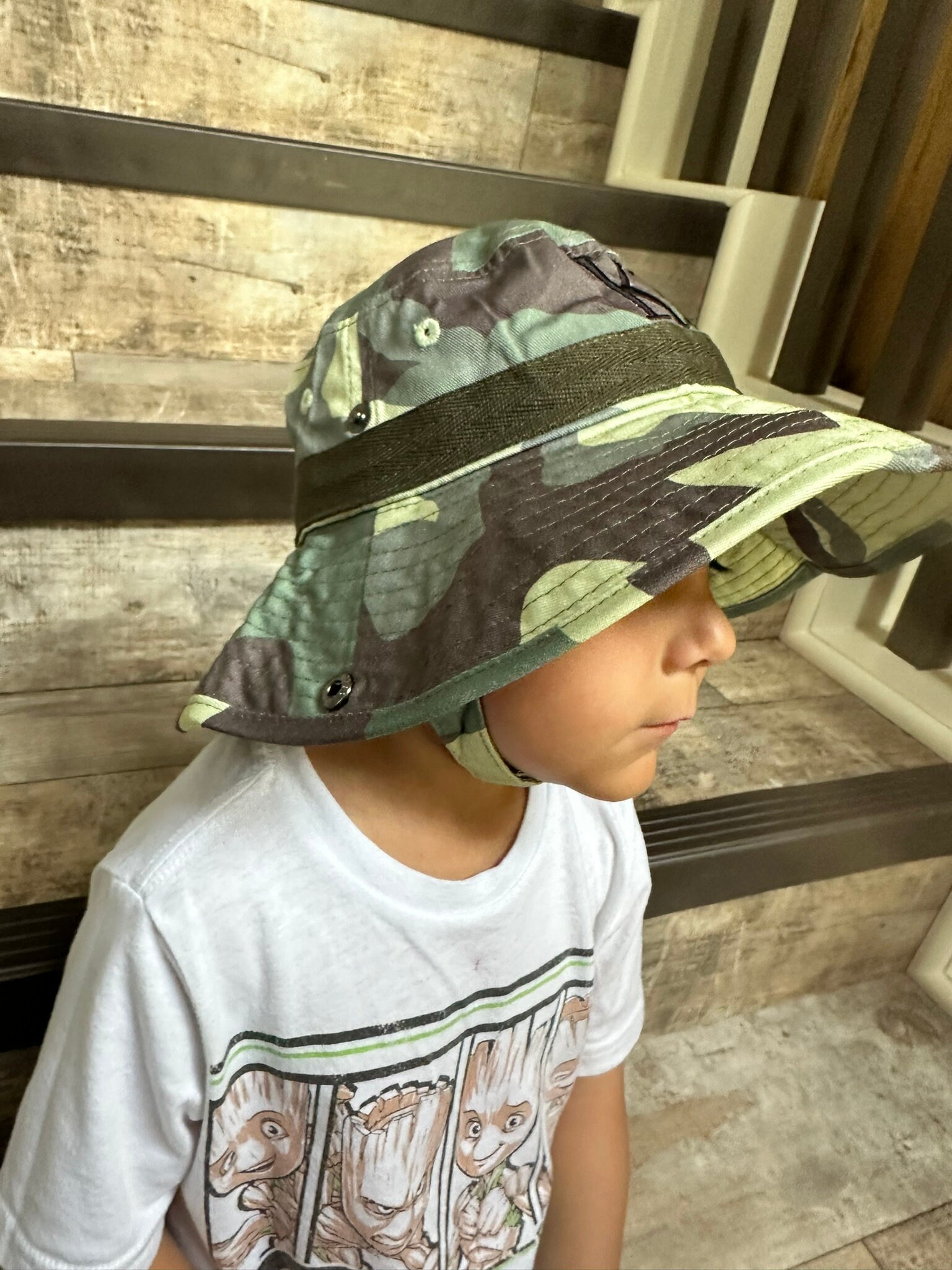 Amazon.com: Kids Camouflage-Sun-Hat UV-Protection Camo