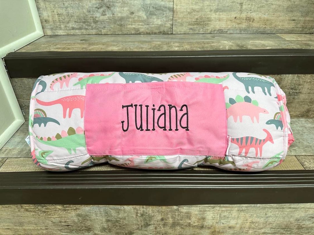 Pink Naps Nap Mat, Stephen Joseph Nap Mat, Pink Dino Nap Mat, Personalized Girl ...