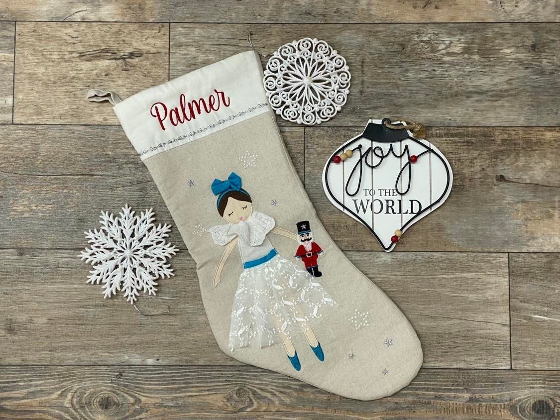 Clara the Nutcracker Christmas Stocking Christmas Stocking - Etsy