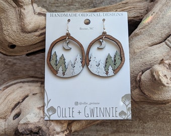 Pine Forest Earrings