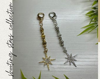 Crochet Beaded Stitch Marker - Shooting Stars Collection