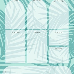 TURQUOISE PLANNER