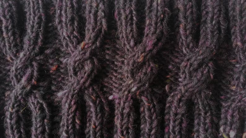 Knitting pattern: instant download PDF. Beanie hat pattern. image 10