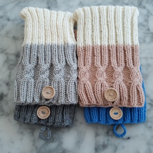 Tablet cover: knit tablet cozy. Tablet sleeve. Great gift for him. Gift for her. Made in Ireland. Original design. Tablet cosy. Phablet cosy