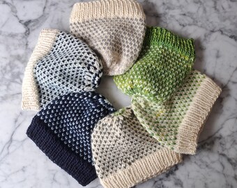 Chunky Tweed Beanie: Umweltfreundliche handgestrickte Wollmütze, hergestellt in Irland
