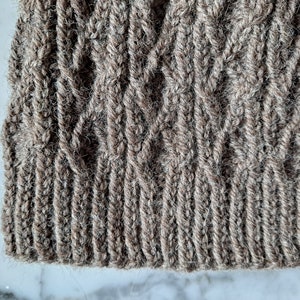Knitting Pattern: Beanie Hat. Burren Beanie. Instant Download. - Etsy