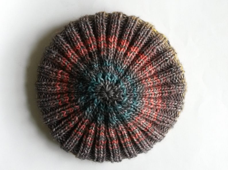 Knitting pattern: instant download PDF. Beanie hat pattern. image 8