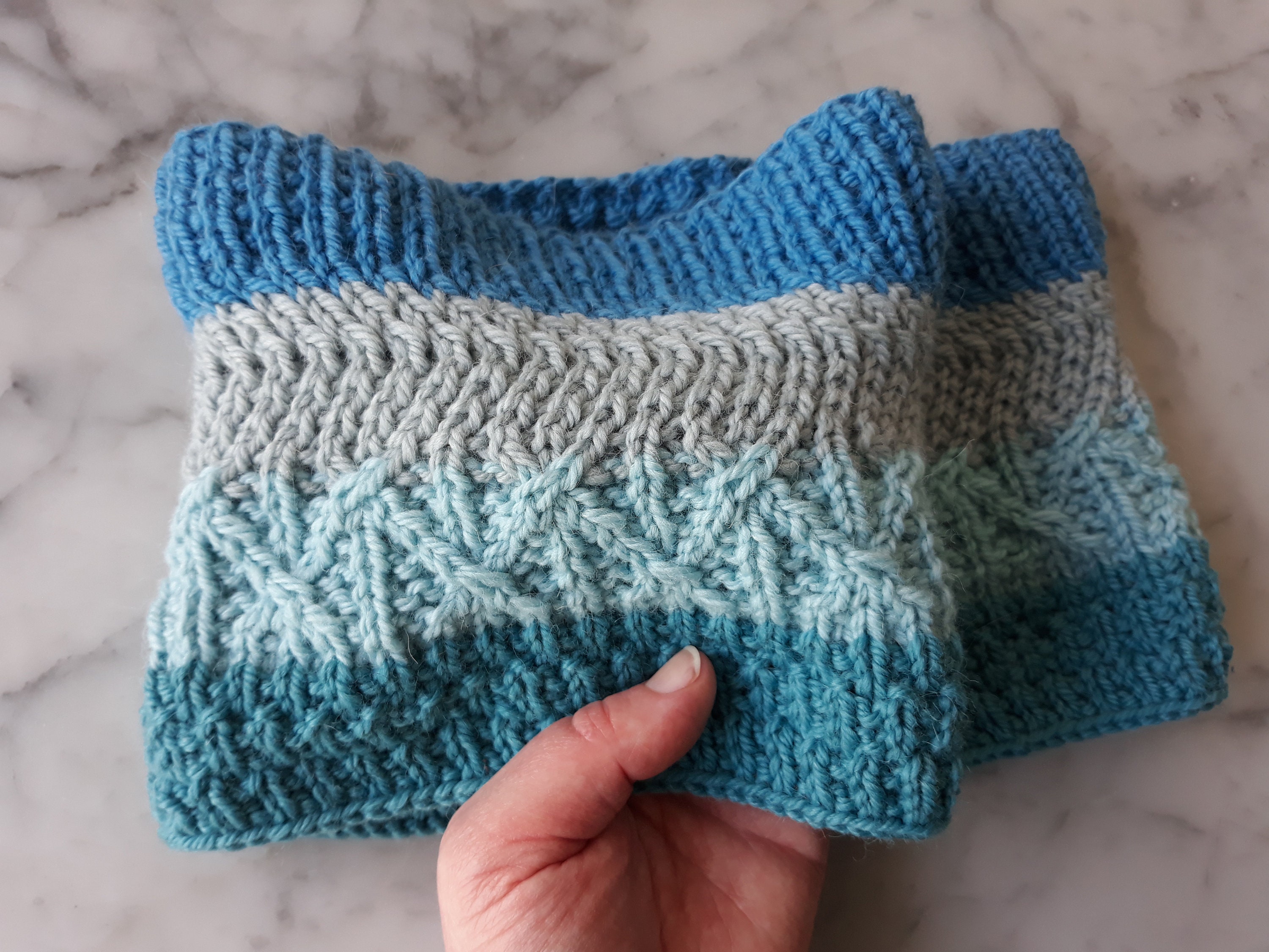 Knit cowl wool alpaca scarf. Original design. Made in Ireland. Luxury