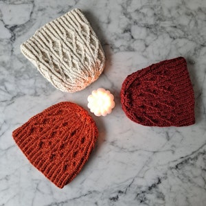 Knitting pattern: Burren Chunky Beanie. Chunky knit pattern. image 8