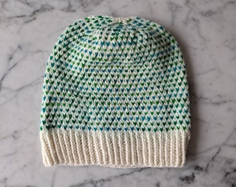 Handgestrickte Wollmütze: Einzigartige umweltfreundliche Strickmütze aus Irland