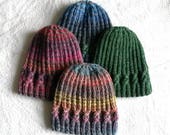Simple Cable Knit Beanie Hat Pattern: Unisex Design (PDF Pattern for circular needles)