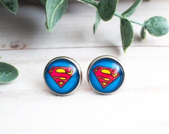 coussin par geek boutique Handmade vintage superman dc justice league zap